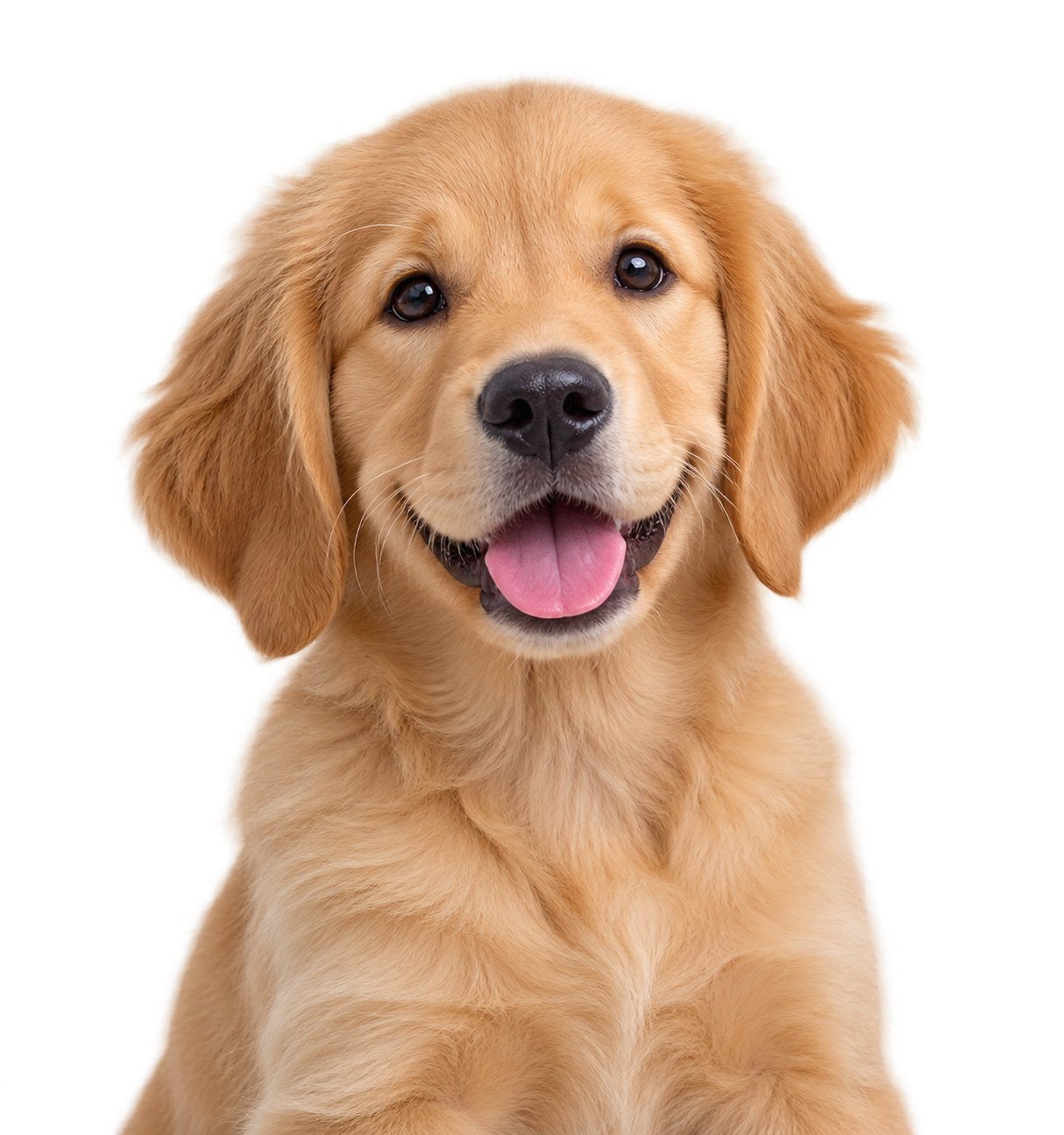 Perro sonriente de Guau
